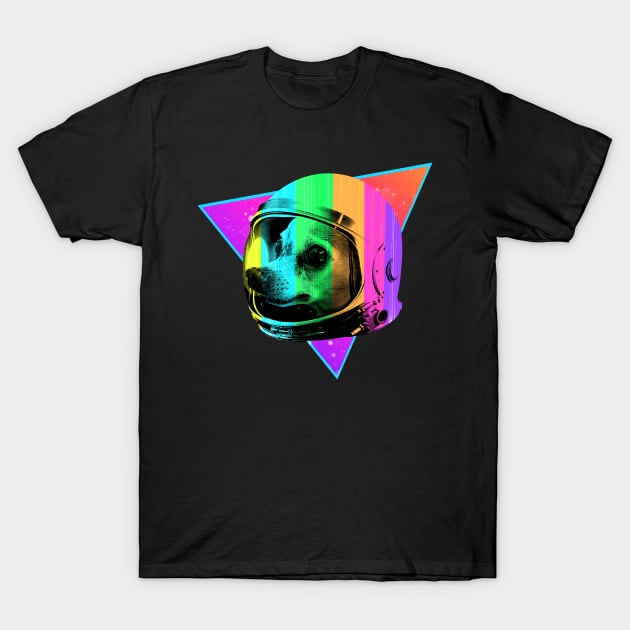 Space Chihuahua T-Shirt by lilspoonz